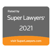 Rated by | Super Lawyers 2021 | visit SuperLawyers.com